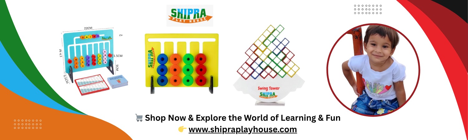 Shipra Play House website  Banner